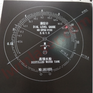 表盘刻度激光标刻