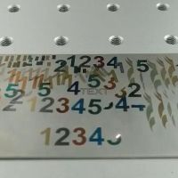 激光打标机打彩色