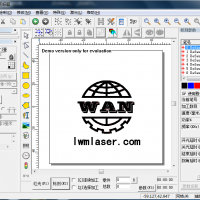 打标机怎么打logo