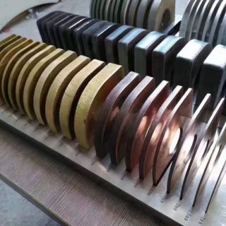 不锈钢碳钢铜激光切割样品